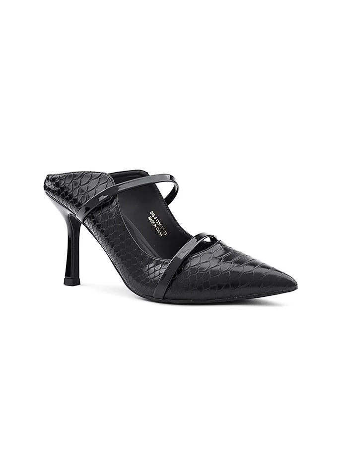 Cuple Women Pointed Toe Mule Heels